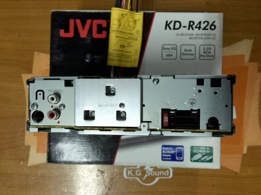 ขายวิทยุ JVC KD - R426 MP3/USB พร้อมด้วยรีโมทคอลโทน