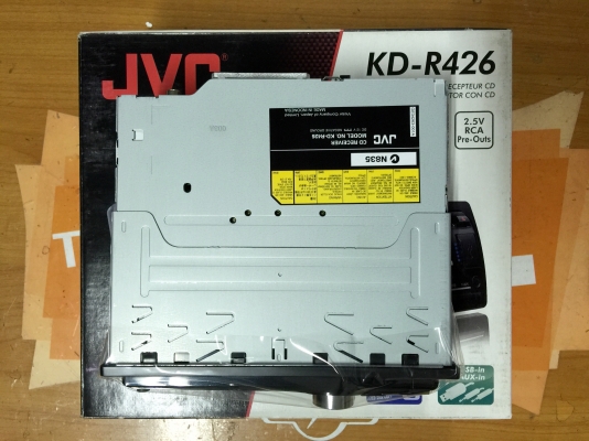 ขายวิทยุ JVC KD - R426 MP3/USB พร้อมด้วยรีโมทคอลโทน