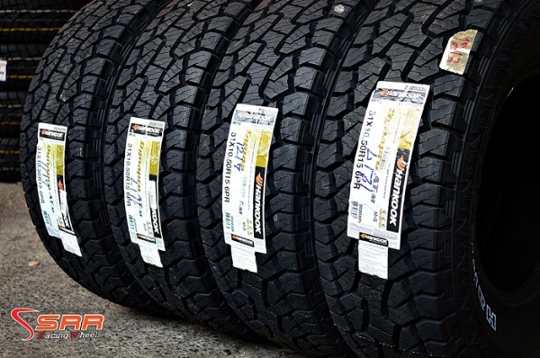 HANKOOK AT-M RF10 31X10.5R15 6PR เส้นละ 3,250 บาทปี17 HANKOOK AT-M RF10 31X10.5R15 6PR เส้นละ 3,250 บาทปี17