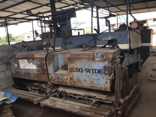 ขายรถปูยาง Sumitomo พร้อมใช้มีเอกสารอินวอยล์