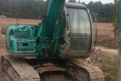 ขาย 690,000 Kobelco Sk 100 Mark 5 Super ไฟฟ้าครบ เครื่องดี ปั้มแรง เอวแน่น ช่วงล่างแน่น รถอยู่ จันทบุรี 090-772-3710 090-772-3708
