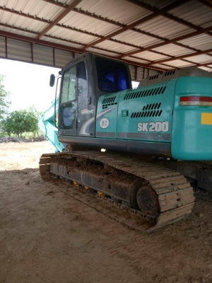 ขายรถขุดแบ็คโค sk200-8super ทำงานหมื่นสามพัน ชม.ช่วงล่างดี เอกสารเล่มทะเบียน