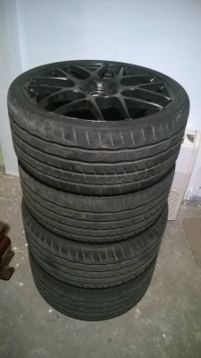 Benz ขอบ 19 5x112 พร้อมยาง