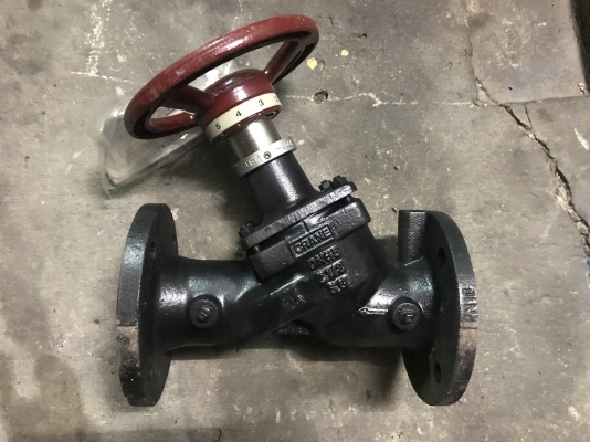 ขายวาล์วน้ำ Crane ขนาด 2.5นิ้ว วาล์วทองเหลือง ของใหม่ไม่เคยใช้งาน มี 9ตัว ราคาตัวละ 1,800 บาท ขายวาล์วน้ำ Crane ขนาด 2.5นิ้ว วาล์วทองเหลือง ของใหม่ไม่เคยใช้งาน มี 9ตัว ราคาตัวละ 1,800 บาท