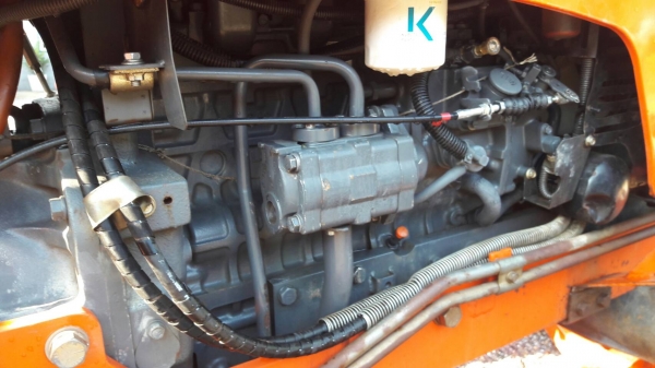 ขายรถไถคูโบต้าM6040อุปกรณ์ดันหน้า+ผาน6ตราช้าง ราคา465,000คับ