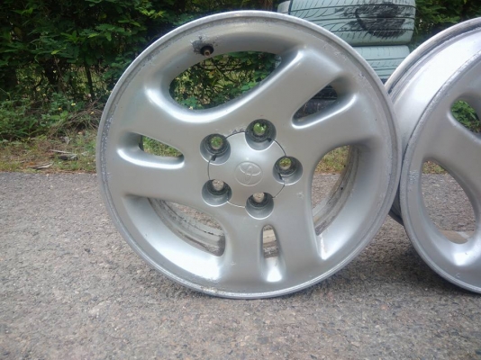 ขายล้อแม็กToyota Tiger ขอบ15 4 วง 3,500 บาท #ราคานี้งดต่อรองทุกกรณีนะครับ ขายล้อแม็กToyota Tiger ขอบ15 4 วง 3,500 บาท #ราคานี้งดต่อรองทุกกรณีนะครับ