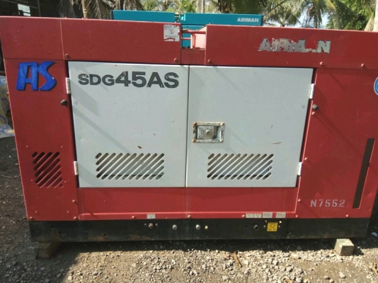 #เครื่องกำเนิดไฟฟ้า SDG45AS Airman genset-37/45kva. นำเข้าจากญี่ปุ่น by OEK 098-5625920