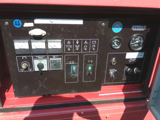 #เครื่องกำเนิดไฟฟ้า SDG45AS Airman genset-37/45kva. นำเข้าจากญี่ปุ่น by OEK 098-5625920