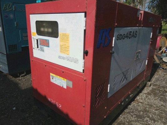 #เครื่องกำเนิดไฟฟ้า SDG45AS Airman genset-37/45kva. นำเข้าจากญี่ปุ่น by OEK 098-5625920