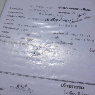 ฝากขายรถหกล้อติดเครน3 ตัน5ปลอกเครื่อง 195 แรง พร้อมใช้ ฝากขายรถหกล้อติดเครน3 ตัน5ปลอกเครื่อง 195 แรง พร้อมใช้