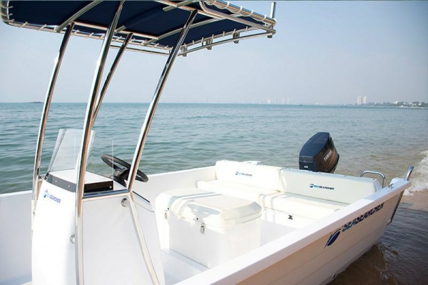 ขายเรือไฟเบอร์ speed boat 19 ฟุต หล่อใหม่ ราคา 195,000 บาท