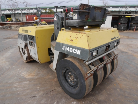 รถบด Komatsu JV40CW-2A เก่าญี่ปุ่นแท้แน่นอน เพิ่งลงจากตู้