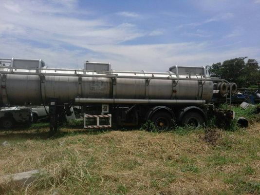 ขายพ่วงละ 350,000 หางพ่วงถังบรรจุกรดเกลือ 2 เพลา สภาพถังดี คัชซีสวย ยางพร้อมใช้เอกสารพร้อมโอน มี 3 หาง รถอยู่ กทม. 090-772-3710 090-772-3708
