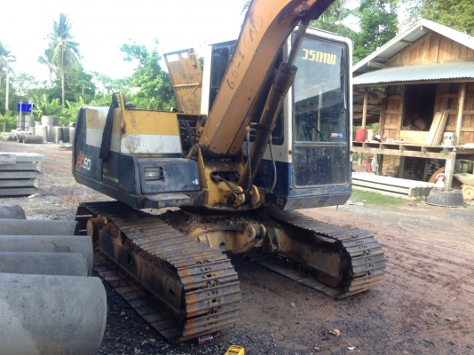 ขายด่วน KOMATSU PC60-5 สภาพสวยพร้อมใช้งาน เครื่องปั้มดี โซ่ช่วงล่างสวย มีใบดันหน้า รถใช้งานปกติ