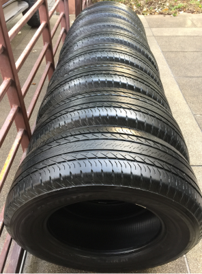 ยาง Bridgestone 265 65 17 กลางปี15 ดอกเต็ม ใช้ยาว มี2ชุด ราคาไม่แพง