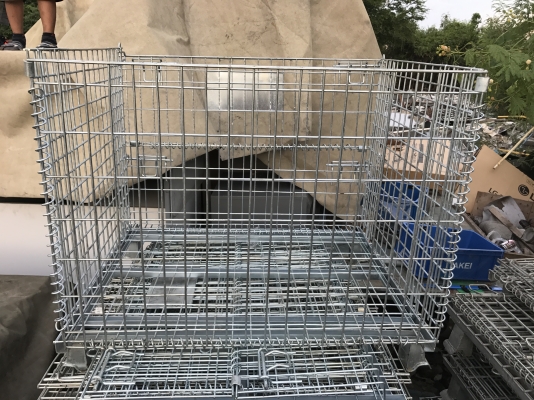 ขายตะแกรงเหล็กใส่ของในโรงงาน ถอดประกอบได้ ขนาดสูง 80cm. กว้าง 80cm. ยาว 100cm. สภาพสวยมาก มีหลายชุดครับ ขายตะแกรงเหล็กใส่ของในโรงงาน ถอดประกอบได้ ขนาดสูง 80cm. กว้าง 80cm. ยาว 100cm. สภาพสวยมาก มีหลายชุดครับ