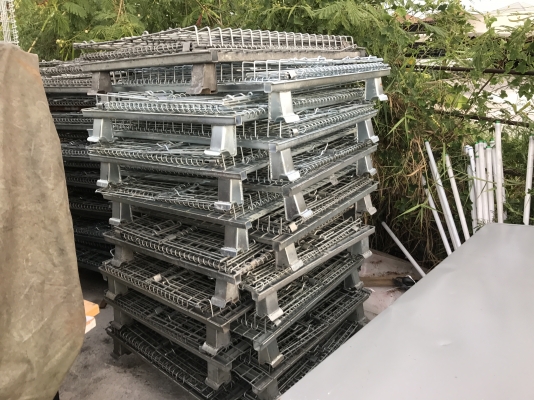 ขายตะแกรงเหล็กใส่ของในโรงงาน ถอดประกอบได้ ขนาดสูง 80cm. กว้าง 80cm. ยาว 100cm. สภาพสวยมาก มีหลายชุดครับ ขายตะแกรงเหล็กใส่ของในโรงงาน ถอดประกอบได้ ขนาดสูง 80cm. กว้าง 80cm. ยาว 100cm. สภาพสวยมาก มีหลายชุดครับ