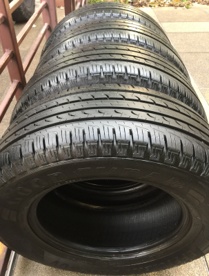 ยาง Goodyear 265 65 17 กลางปี15 ดอกเต็ม เนื้อนิ่มๆ ใช้กันยาว ราคาไม่แพง
