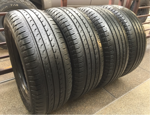 ยาง Goodyear 265 65 17 กลางปี15 ดอกเต็ม เนื้อนิ่มๆ ใช้กันยาว ราคาไม่แพง