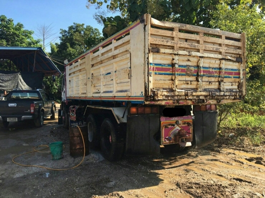 ขาย ISUZU 320 สองเพลาดั๊ม กระบะเหล็ก รถปี 50