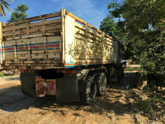 ขาย ISUZU 320 สองเพลาดั๊ม กระบะเหล็ก รถปี 50