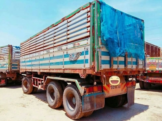 ขาย ISUZU 320 สองเพลาดั๊ม กระบะเหล็ก รถปี 50