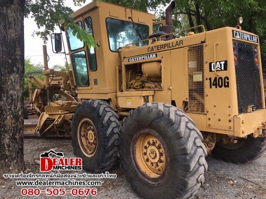 รถเกรด CAT 140G 72V9XXX เก่าไทยสภาพสวย