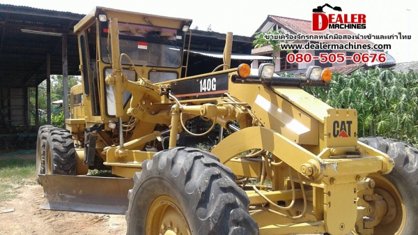 รถเกรด CAT 140G 72V9XXX เก่าไทยสภาพสวย