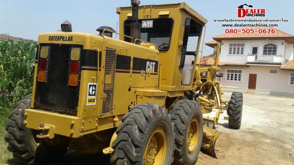 รถเกรด CAT 140G 72V9XXX เก่าไทยสภาพสวย