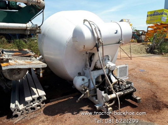 ขาย เครื่องโม่ปูน ผสมคอนกรีต ติดหลังรถบรรทุก สภาพสวยๆ อุปกรณ์ครบ เก่านอกแท้