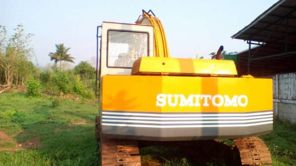 รถแบคโฮ SUMITOMO S2650 ลดราคาเหลือ 480,000 บาท.