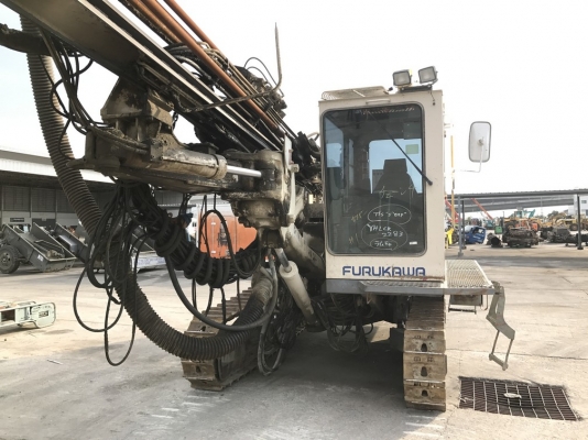 รถเจาะ Furukawa รุ่น HCR1200-DS ปี 2006 ใช้งาน 3 พันชั่วโมง นำเข้าจากญี่ปุ่น สภาพดีมาก ๆ ครับ