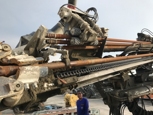 รถเจาะ Furukawa รุ่น HCR1200-DS ปี 2006 ใช้งาน 3 พันชั่วโมง นำเข้าจากญี่ปุ่น สภาพดีมาก ๆ ครับ