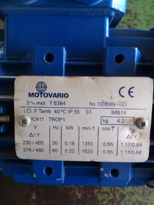 มอเตอร์เกียร์คุณภาพป้ายแดงอิตาลี