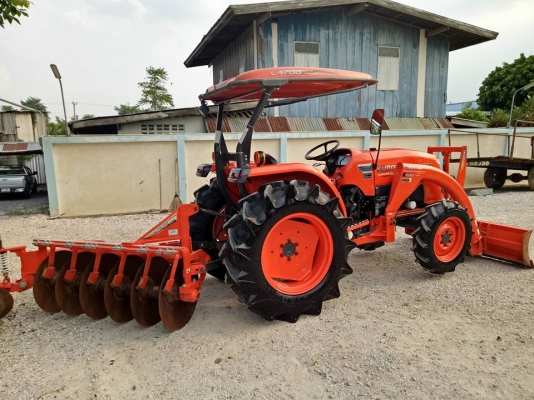 คูโบต้า L4708DT เกรด A..ชุดดันหน้าช้าง ผานหลังช้าง