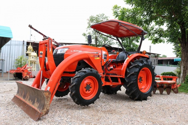 คูโบต้า L4708DT เกรด A..ชุดดันหน้าช้าง ผานหลังช้าง