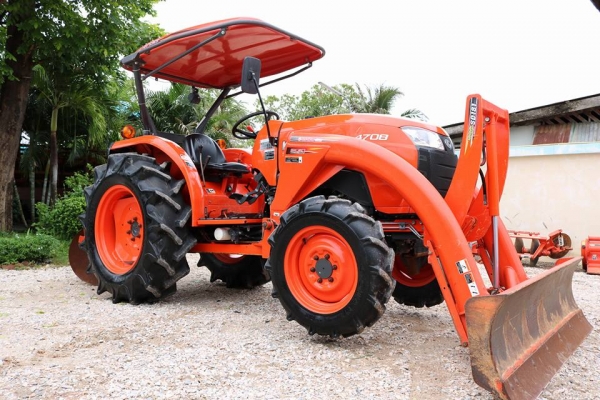 คูโบต้า L4708DT เกรด A..ชุดดันหน้าช้าง ผานหลังช้าง
