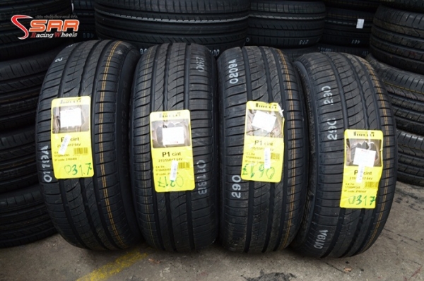 PIRELLI CINTURATO P1 215/55R17 ปี17 เส้นละ 4,250 บาท