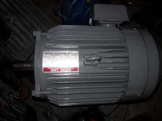 ขาย !! มอเตอร์.มิตซู.ขนาด5แรง3สาย.รอบ1420 พร้อมใช้งาน ขาย !! มอเตอร์.มิตซู.ขนาด5แรง3สาย.รอบ1420 พร้อมใช้งาน