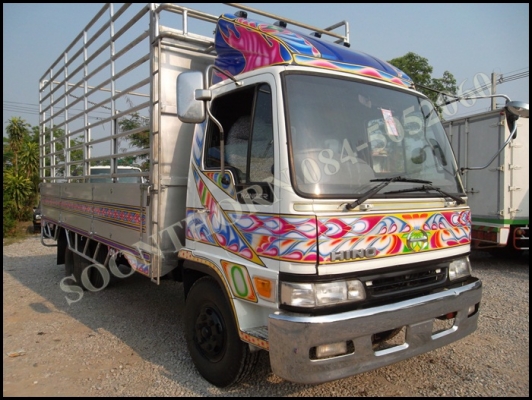 ขายด่วน รถบรรทุก 6 ล้อ HINO 117 แรง หัวสมอเงิน กระบะมิเนียมคอกสูง รถสวย พร้อมใช้งาน ราคาสุดคุ้ม