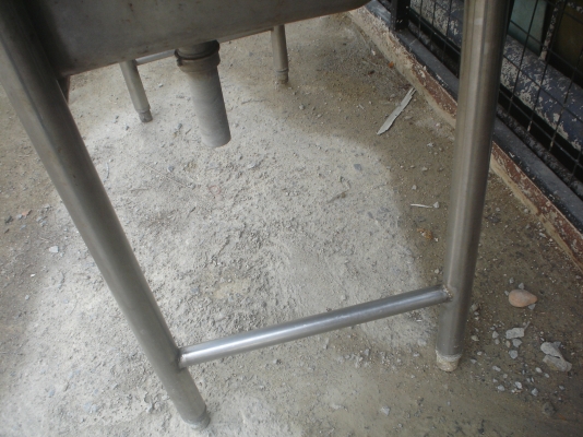 ซิงค์รุ่นเก่าแสตนเลสหนาแท้ 2 หลุมใหญ่ ขาแข็งแรง 3800บาท