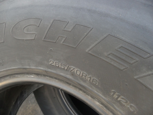 ยาง MICHELIN 265/70R16 ปี08 สวยๆ 4เส้น
