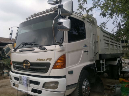 ขายรถ 6 ล้อ กระบะเหล็ก ยาว.4.50 ม. HINO เมก้า เครื่อง.212 แรงโบ ปี.47 รถสวยพร้อมใช้