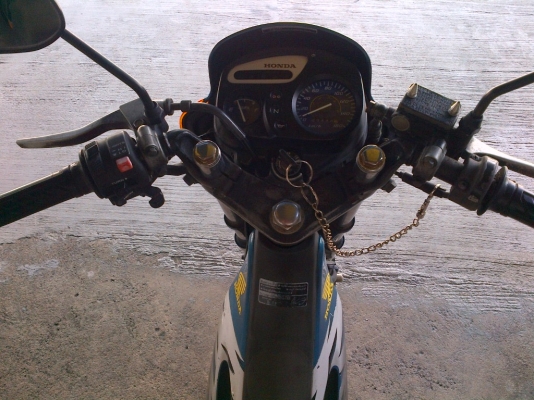 ด่วน!ฮอนด้าเทน่านิว ล้อแม็ก ปี42 รถเครื่องเดิม พร้อมใช้ ทะเบียน+เอกสารโอน ภาษีไม่หมด 088-2197709