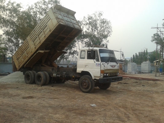 ขายรถบรรทุก10 ล้อ HINO ดั้ม เครี่อง 6D16 195 แรงม้า 2 เพลา สโลกลาง เบรคทิฟฟี่