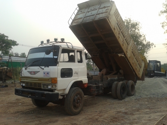 ขายรถบรรทุก10 ล้อ HINO ดั้ม เครี่อง 6D16 195 แรงม้า 2 เพลา สโลกลาง เบรคทิฟฟี่