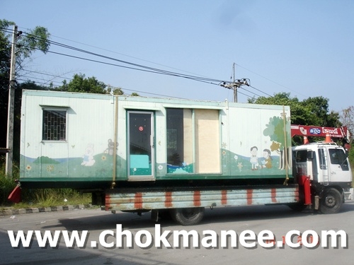 รถบรรทุกติดเครน