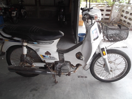ขายดรีมคุรุสภาสีขาว มีเล่มทะเบียน+ชุดโอนภาษีขาดปี 55 (จัดส่งทั่วไทย) ขายดรีมคุรุสภาสีขาว มีเล่มทะเบียน+ชุดโอนภาษีขาดปี 55 (จัดส่งทั่วไทย)