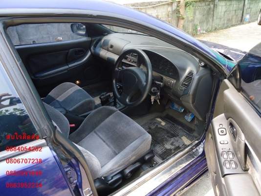 ขาย mazda astina ตาหยี เกียร์ออโต้ สีน้ำเงิน ราคา 99,000 บาท +++++++