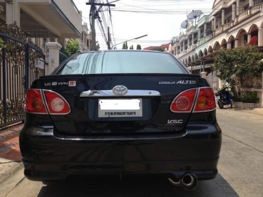 Altis ตัว Top 1.8 G ปี 04 สีดำ มือแรกจากป้ายแดง บำรุงรักษาตลอด